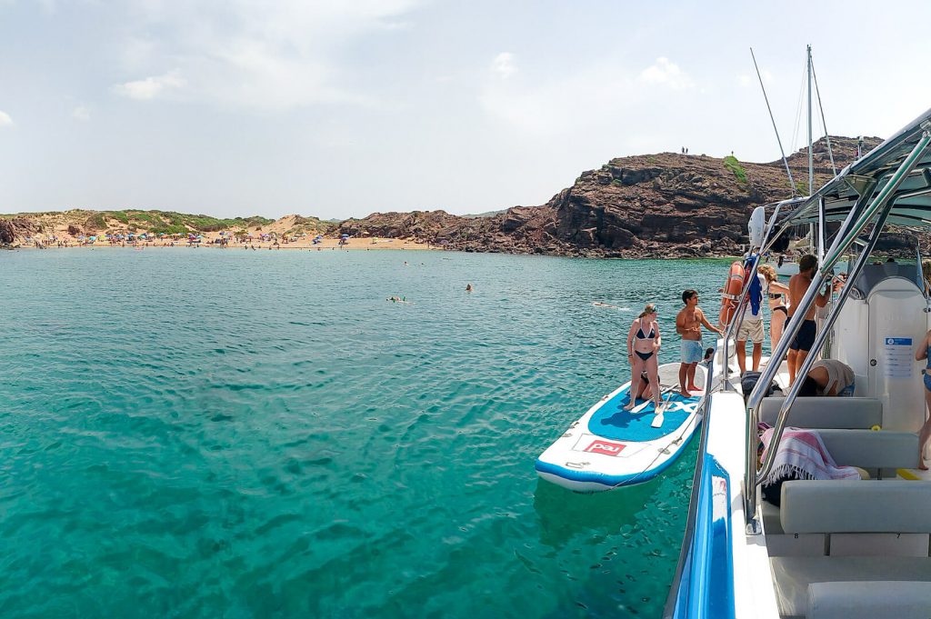 Calas Menorca para ir con niños